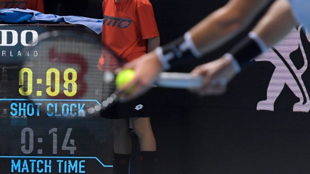 ATP: Dal prossimo anno sarà obbligatorio l'orologio in campo nei tornei del circuito maggiore