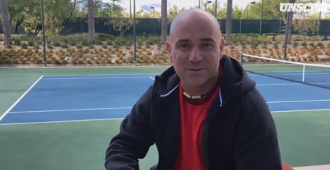 Andre Agassi nella foto