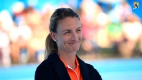 Eva Asderaki-Moore è una dei più famosi giudici di sedia del mondo del tennis