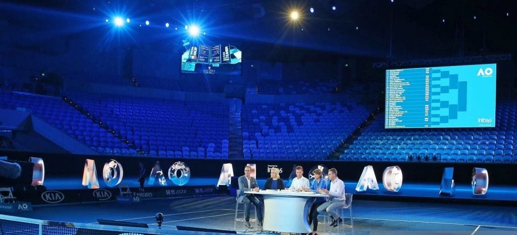 Quest'oggi niente tennis in Australia ma ci sarà il sorteggio dei Md degli Australian Openn
