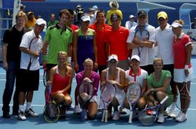 I Big del tennis in aiuto delle popolazioni colpite dall'alluvione in Australia