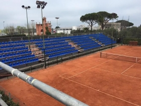 Il campo centrale del torneo di Barletta