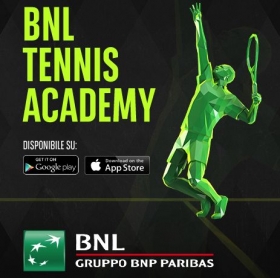BNL Tennis Academy è un App disponibile per iPhone e Android.