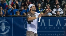 Simone Bolelli classe 1985, al momento al n.98 ATP