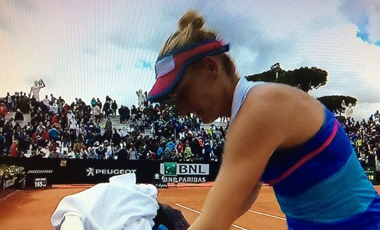 Timea Babos nella foto
