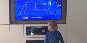 Video del Giorno: La dolce scena del figlio di Novak Djokovic