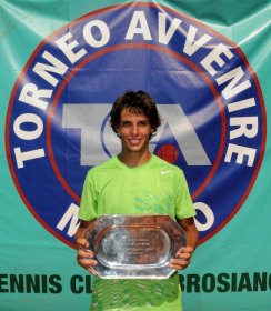 Filippo Baldi vincitore all'Avvenire
