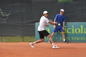 Filippo Baldi, classe 1996, già vincitore del Torneo Avvenire a Milano nel 2012, è alla sua terza presenza all'Aspria Tennis Cup - Foto Francesco Peluso