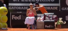 La caduta di un Ball Boys
