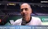 Corrado Barazzutti visibilmente dispiaciuto parla del rifiuto della Schiavone (Video)