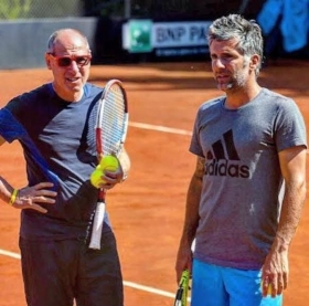 Un insegnante d’eccezione per i giovani talenti della San Marino Tennis Academy