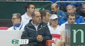 Corrado Barazzurri Capitano di Coppa Davis e Fed Cup