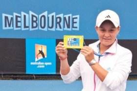 Ashleigh Barty classe 1996, n.678 del mondo