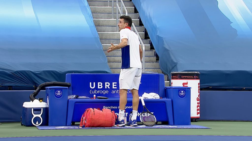 Roberto Bautista Agut nella foto