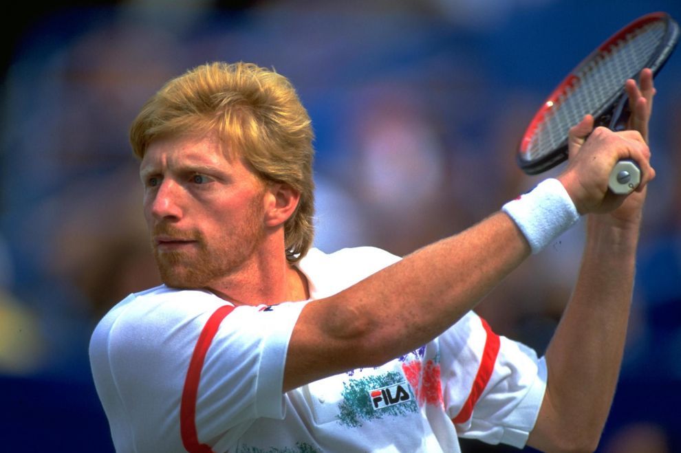 Boris Becker nella foto