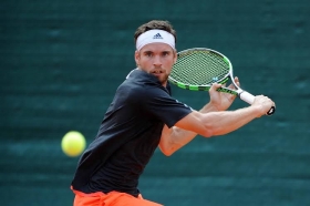 Riccardo Bellotti, italo-austriaco classe 1991, è in semifinale agli Internazionali Città di Padova: battuto Baldi 6-4 6-2 - Foto Francesco Panunzio