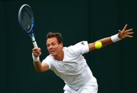 Nella foto Tomas Berdych