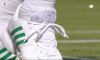 Tomas Berdych con le “scarpe” di Novak Djokovic