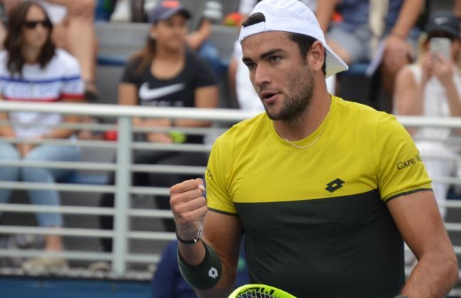 Matteo Berrettini nella foto