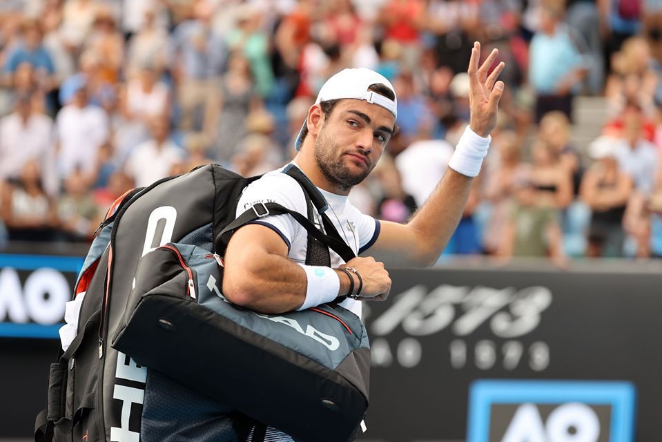 Matteo Berrettini classe 1996 e n.8 del mondo