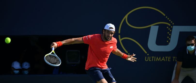 Matteo Berrettini ITA, 1996.04.12 - Copyright : Ultimate Tennis Showdown - https://watch.utslive.tv