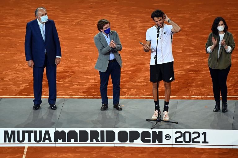 Matteo Berrettini nella foto