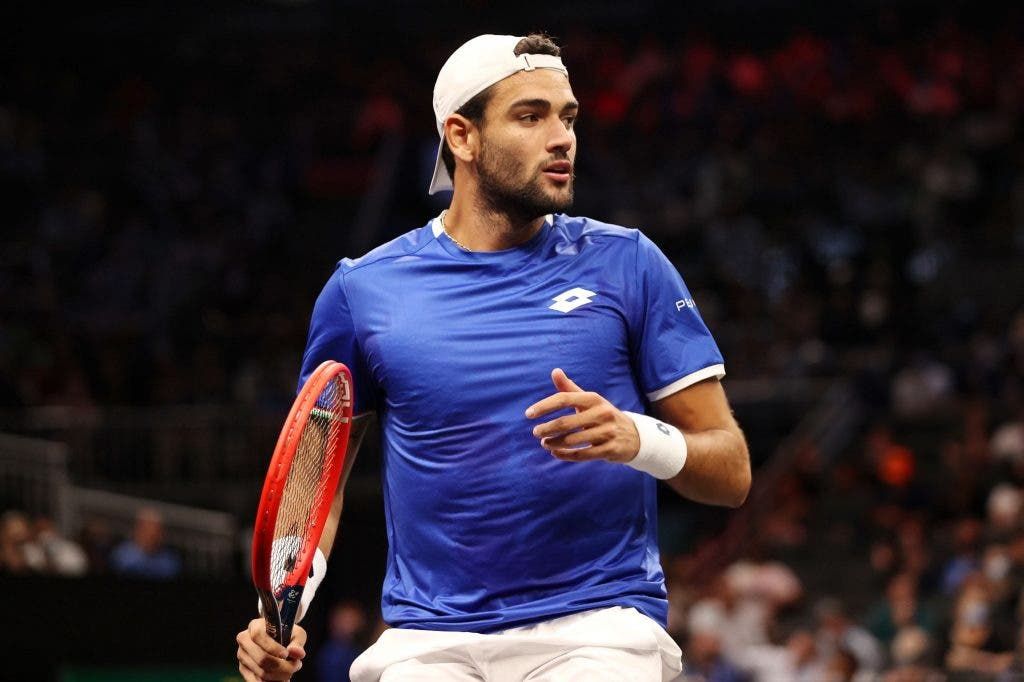 Matteo Berrettini nella foto
