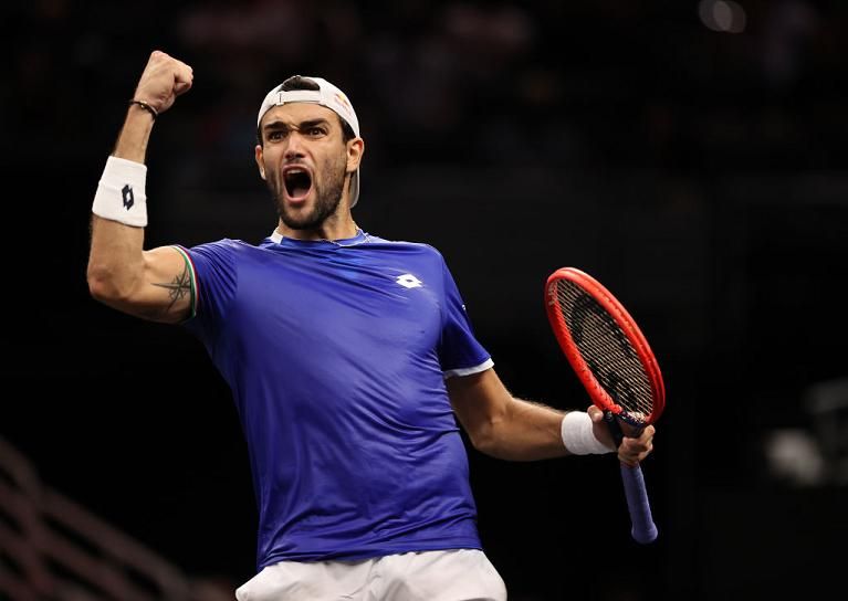 Matteo Berrettini nella foto