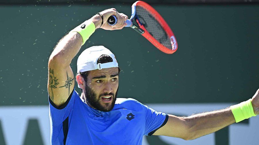 Matteo Berrettini nella foto