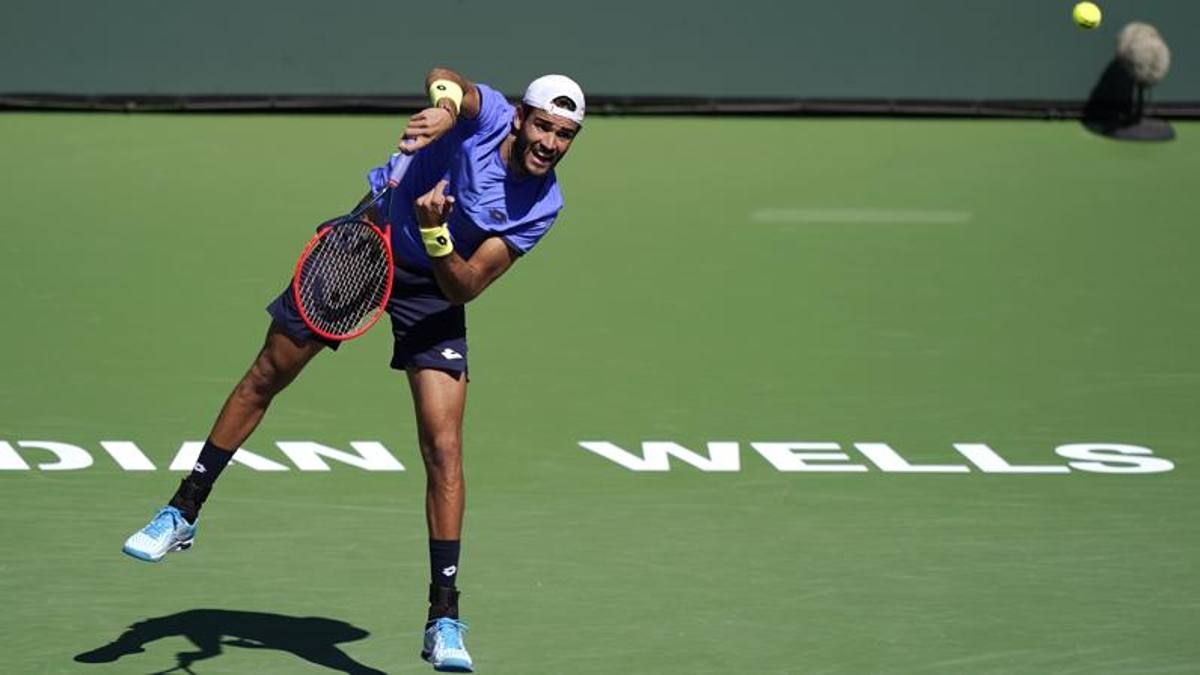 Matteo Berrettini a Indian Wells