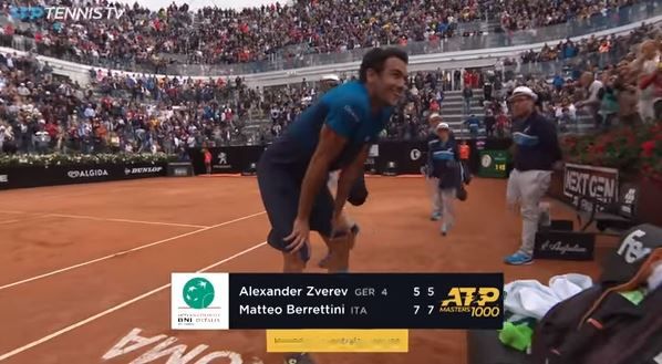 Matteo Berrettini classe 1996 e n.33 del mondo