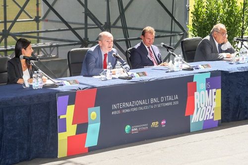Angelo Binaghi è il Presidente della Federtennis - Foto Sposito