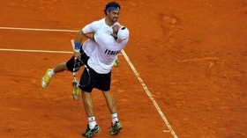Simone Bolelli e Fabio Fognini hanno confermato anche in Davis il loro splendido momento - Foto Ray Giubilo