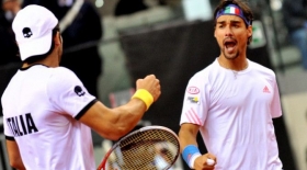 Fabio Fognini e Simone Bolelli entrati nella storia del tennis italiano dopo il successo a Melbourne