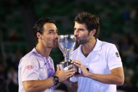 Fabio Fognini e Simone Bolelli nella foto