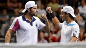 Fabio Fognini e Simone Bolelli nella foto