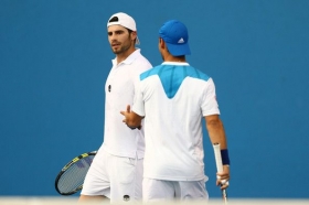Simone Bolelli dovrebbe giocare il doppio nella sfida contro l'Argentina
