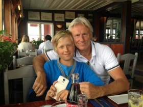 Bjorn Borg "lancia" suo figlio Leo