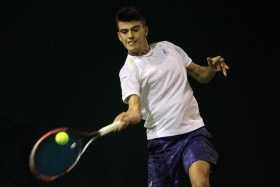 Gabriele Bosio, bresciano classe 2000, si è qualificato per il tabellone principale del rodeo: sfiderà Ljubomir Celebic - Foto Felice Calabrò