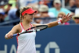Nella foto Eugenie Bouchard