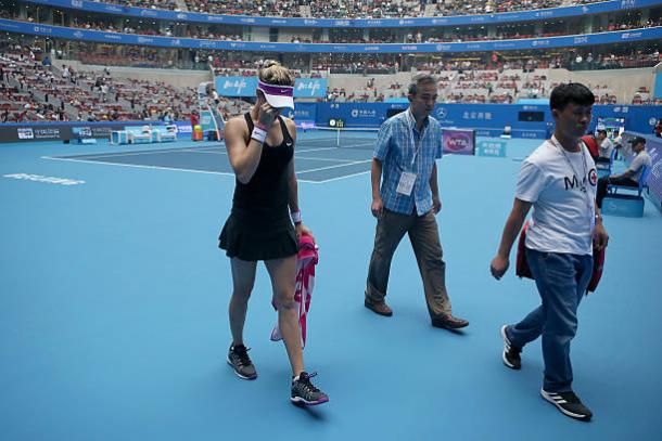 Eugenie Bouchard nella foto