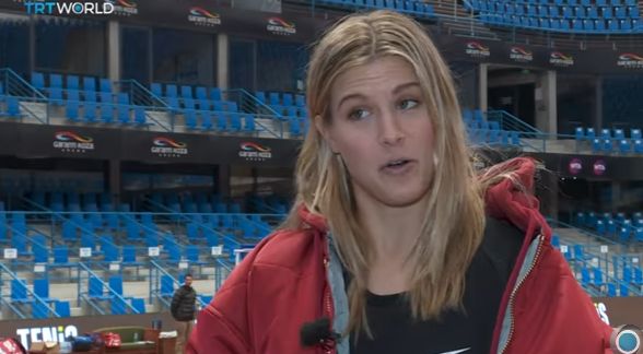 Eugenie Bouchard nella foto