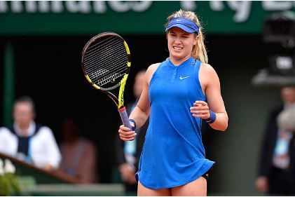 Eugenie Bouchard nella foto