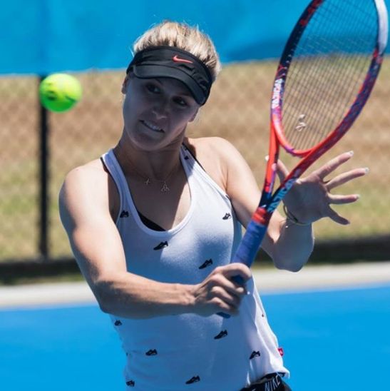 Eugenie Bouchard nella foto