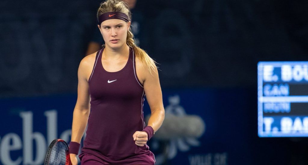 Eugenie Bouchard nella foto