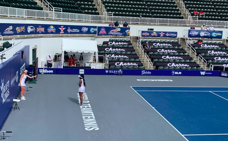 Eugenie Bouchard nella foto