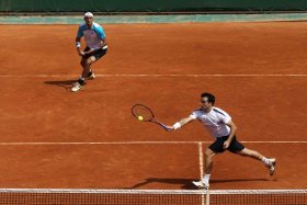 Daniele Braccili qui in coppia con Potito Starace
