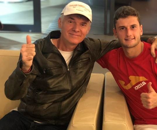 Il nostro Pierangelo Barchi con Raul Brancaccio
