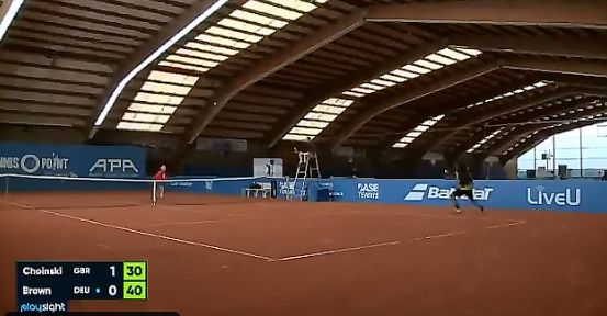 Dustin Brown nella foto