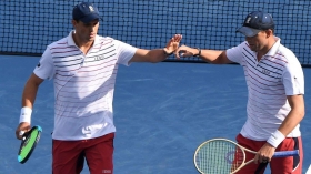 Bob e Mike Bryan nella foto